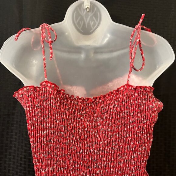 Cute Flower Dress ~ Straps that Tie - Picture 8 of 9